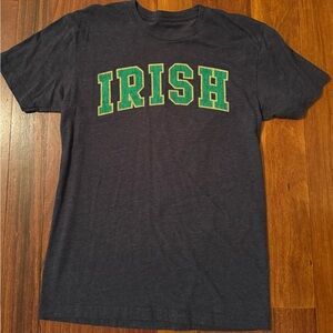 Navy Blue Irish ☘️ Graphic T-Shirt-Nine Fine Irishmen The Pub @ NY NY Las Vegas